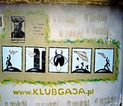 Klub Gaja - graffiti